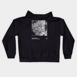 Black Marble / Minimalist Pantone Graphic Kids Hoodie